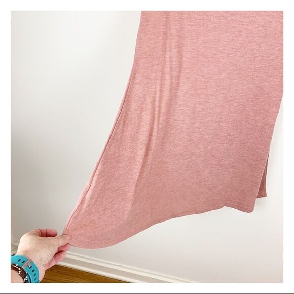 Very J Blush Short Sleeve Jersey Fit Flare Dress Medium NWT - Picture 6 of 10